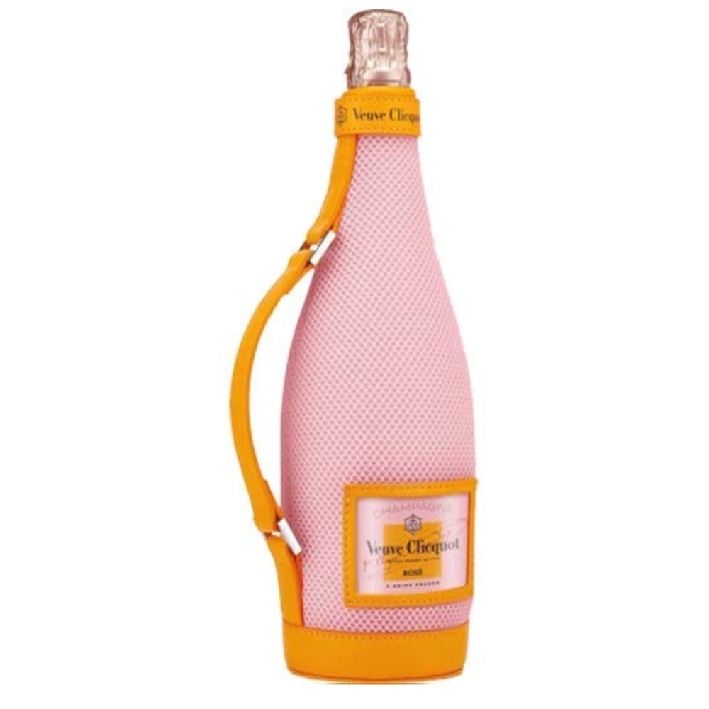 Veuve Clicquot Collectible Rose Pink Champagne 750ml Insulated Bottle Jacket